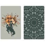 Autumn Outlaw | Waffle Weave Microfiber Towels Kitchen & Bath: Hand Towel