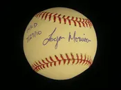Miami Marlins Logan Morrison Autographed Baseball
