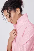 3/4 Sleeve Ginna Peach Stripe