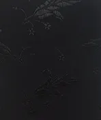 CB116 Black Floral on Black Brocade