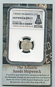 1785 Mexico 1/2 Real Silver Coin Atlantic Sands Shipwreck NGC Certified - RK992
