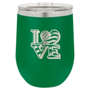 4th of July Stemless 12oz Wine Cups