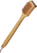Grill Brushes, Stainless Steel, 18 Inch Wood Handle