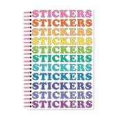 Colorful Stickers Reusable Sticker Book