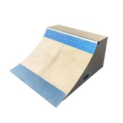 Brad McClain Blue Tile Quarter Pipe