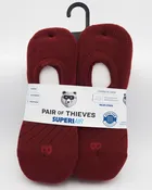 Cushion No-Show Socks – Brown (6 Pairs)