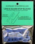 Aanraku® Lead & Glass Stop Blocks
