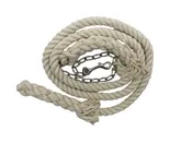 Handmade Cotton Horse Lead with Chain