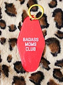 Badass Moms Club Keytag