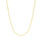 10kt Yellow Gold Paperclip Chain