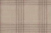 Beige Check 45% Wool 45% Linen 10% Silk (Ref-417018)