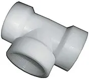 Anderson Metals PL1154 Tee, 1/2 in Run, 1/2 in Branch