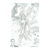11x17 WandaVision Pencil Drawing by Jay Taylor - Exclusive Art — On the Square Comics & Studio