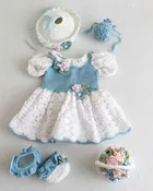 18" Doll Anastasias Ready for Spring Crochet Pattern