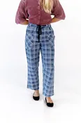 Alva Plaid Pants