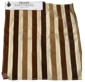 14 Yards Modern Nancy Corzine Silk Cut Velvet - Boucheron Stripe Tobacco — Thrive Decor