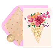 A Bouquet of Wishes Mother's Day Greeting Card - Papyrus