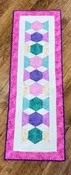 Candy Lane Table Runner Kit - Includes Pattern, Binding & Backing