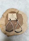 Cecelia Silver Teardrop Earring