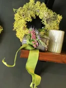 Dried Floral Wreath — Wildflower & Fern