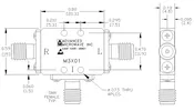 Double Balance Microwave Mixers <h6> M3001</h6>