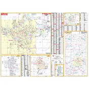 Anderson, IN Wall Map
