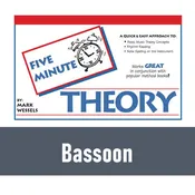 5 Minute Theory - Book for Bassoon