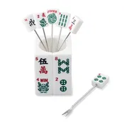 7-Piece MaJong Cocktail Pick Set