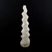 Carved Selenite Spiral