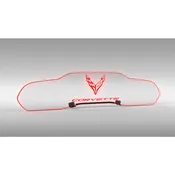 C8 Corvette Emblem Illuminated Windrestrictor Glow Plate