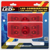 Optronics Oblong LED Combination Low Profile Tail Light Set