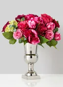 10.75in Tall Nickel Urn