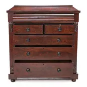 19th C. Scottish Ogee Style Chest of Drawers