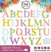 Emily Moore Designs - Alphabet Charm Dies — paper & i