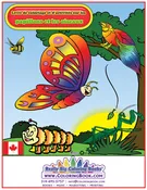 Butterflies Birds & Bugs (French) Canadian Imprint Colouring Book