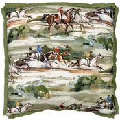 Hunting Morning Gallop Equestrian 22" Pillow