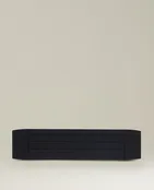 BLACK SILK SATIN CUMMERBUND