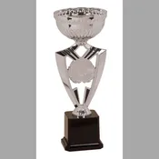 0.375" Silver Ribbon Holder Easy Cup Trophy