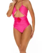 Claudia High Waist One-Piece Swimsuit