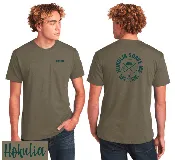 “Woody” Signature Unisex Tee – Military Green