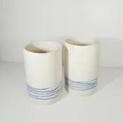 Blue Line Vase