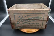 Vintage Vernor's Ginger Ale Crate - Authentic Decor Piece — Simply Rescued