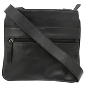 Ares Slim Leather Crossbody Handbag