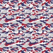 4th of July Camo Pattern Vinyl 12" x 12"