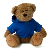 Beige Oatmeal Bear in Custom Hoodie 12"