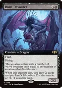 Bone Devourer (Extended Art) (TDC-066) - Commander: Tarkir: Dragonstorm