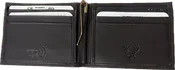 Classic Leather Bifold RFID Money Clip Wallet 51261