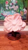 “Ode to Georgia O’Keefe” Stone Sculpture by Madeleine Heumann (1933-2018)