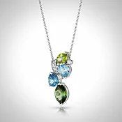 Amazonia Cocar Floresta Necklace