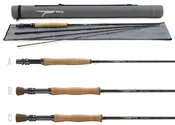 6 wt. 9’0″ 4 pc. (FW) LK Legacy Rod w/Case